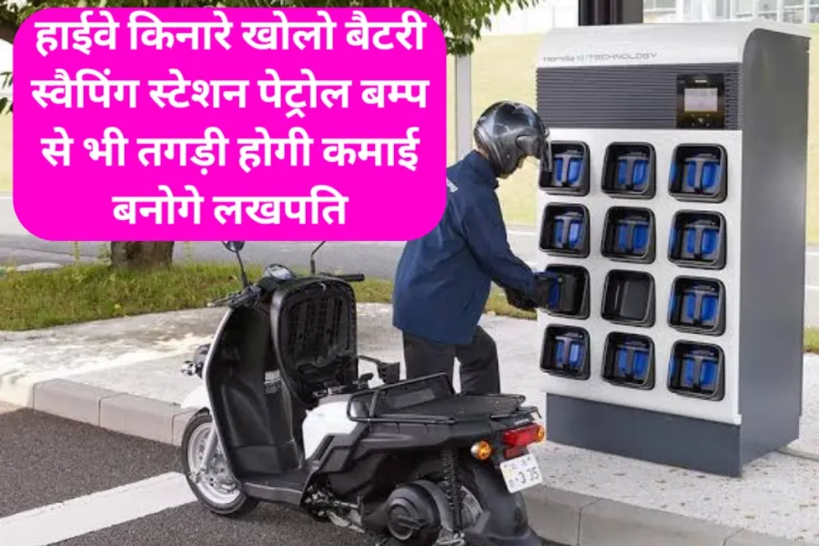Earn profits worth lakhs from battery swapping station!
